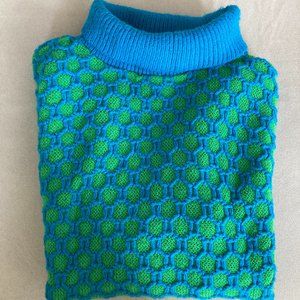 Retro 1960s Vintage Turtleneck Sweater